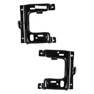 Sherman® - Front Driver and Passenger Side Bumper Mounting Plate Set (Value Line)