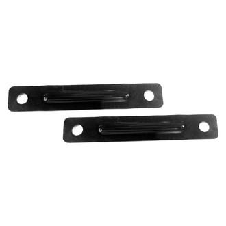 Sherman® - Rear Outer Driver and Passenger Side Bumper Bracket Set (CAPA Certified)