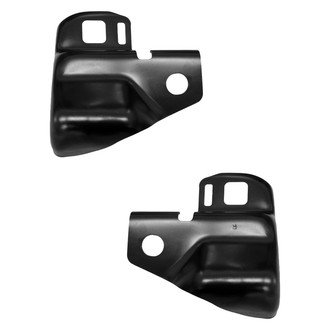 Sherman® - Rear Outer Driver and Passenger Side Bumper Bracket Set (CAPA Certified)
