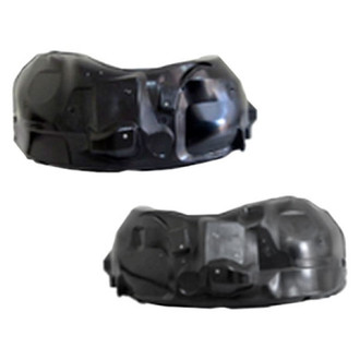 Sherman® - Front Driver and Passenger Side Fender Liner Set (Value Line)
