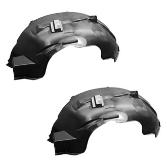 Sherman® - Front Driver and Passenger Side Fender Liner Set (Value Line)