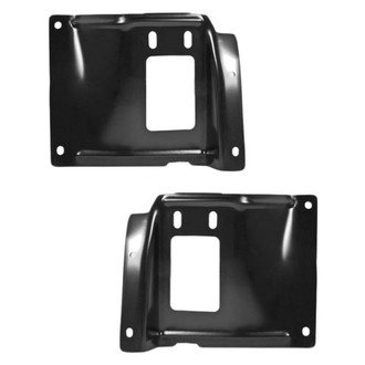 Sherman® - Front Driver and Passenger Side Bumper Mounting Plate Set (Value Line)