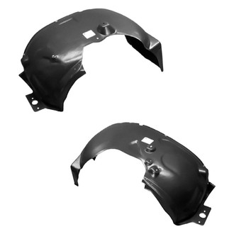 Sherman® - Front Driver and Passenger Side Fender Liner Set (CAPA Certified)