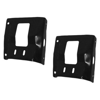 Sherman® - Front Driver and Passenger Side Bumper Mounting Plate Set (Value Line)