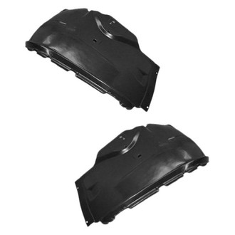 Sherman® - Front Driver and Passenger Side Fender Liner Set (Value Line)