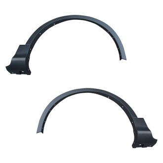 Sherman® - Front Driver and Passenger Side Wheel Arch Molding Set (Value Line)