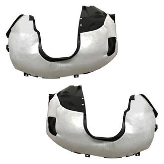 Sherman® - Front Driver and Passenger Side Fender Liner Set (Value Line)