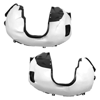 Sherman® - Front Driver and Passenger Side Fender Liner Set (CAPA Certified)
