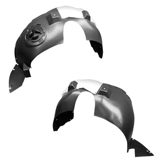 Sherman® - Front Driver and Passenger Side Fender Liner Set (CAPA Certified)