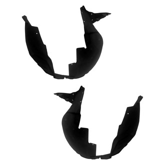 Sherman® - Front Driver and Passenger Side Fender Liner Set (Value Line)