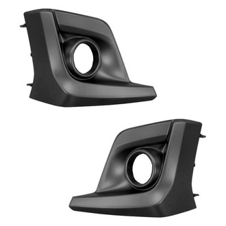 Sherman® - Front Driver and Passenger Side Fog Light Bezel Set (Value Line)