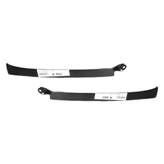 Sherman® - Front Lower Driver and Passenger Side Bumper Grille Filler Set (Value Line)