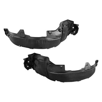 Sherman® - Front Driver and Passenger Side Fender Liner Set (Value Line)