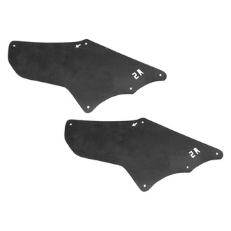 Sherman® - Front Rearward Driver and Passenger Side Fender Splash Shield Set (Value Line)
