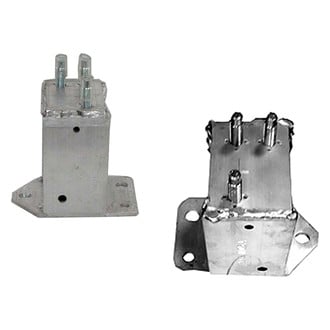 Sherman® - Front Driver and Passenger Side Bumper Cover Reinforcement Bracket Set (CAPA Certified)