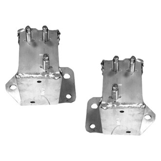 Sherman® - Front Driver and Passenger Side Bumper Cover Reinforcement Bracket Set (Value Line)