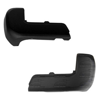 Sherman® - Rear Outer Driver and Passenger Side Bumper End Set (CAPA Certified)