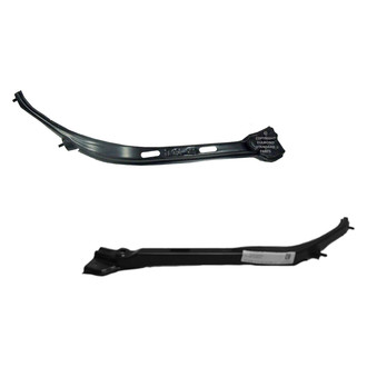 Sherman® - Front Outer Driver and Passenger Side Bumper Bracket Set (CAPA Certified)