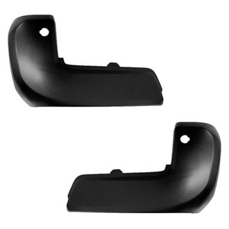 Sherman® - Rear Outer Driver and Passenger Side Bumper End Set (CAPA Certified)