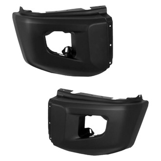 Sherman® - Front Outer Driver and Passenger Side Bumper End Set (CAPA Certified)