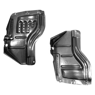 Sherman® - Front Driver and Passenger Side Fender Liner Front Section Set (CAPA Certified)