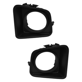 Sherman® - Front Driver and Passenger Side Fog Light Bezel Set (Value Line)