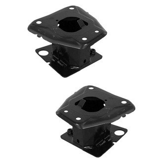 Sherman® - Rear Driver and Passenger Side Bumper Bracket Set (CAPA Certified)