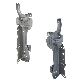 Sherman® - Driver and Passenger Side Radiator Support Set (Value Line)