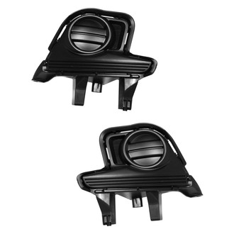 Sherman® - Front Driver and Passenger Side Fog Light Cover Set (Value Line)