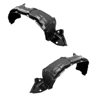 Sherman® - Front Driver and Passenger Side Fender Liner Set (Value Line)