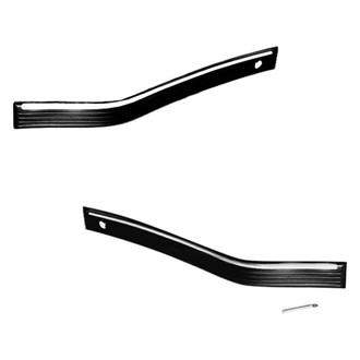 Sherman® - Front Driver and Passenger Side Bumper Impact Strip Set (Value Line)