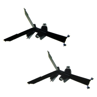 Sherman® - Front Driver and Passenger Side Bumper Filler Set (CAPA Certified)