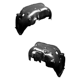 Sherman® - Front Driver and Passenger Side Fender Liner Set (Value Line)