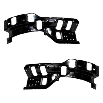 Sherman® - Front Outer Driver and Passenger Side Bumper Impact Bar Bracket Set (Value Line)