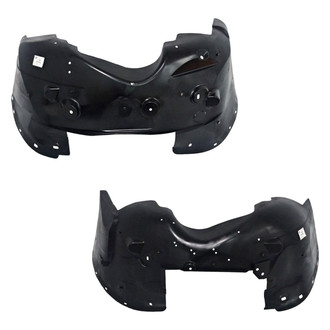 Sherman® - Front Driver and Passenger Side Fender Liner Set (CAPA Certified)