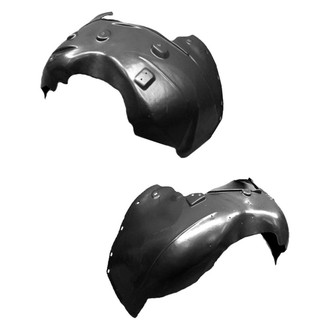 Sherman® - Front Driver and Passenger Side Fender Liner Set (Value Line)