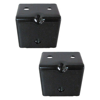 Sherman® - Front Driver and Passenger Side Bumper Support Bracket Set (CAPA Certified)