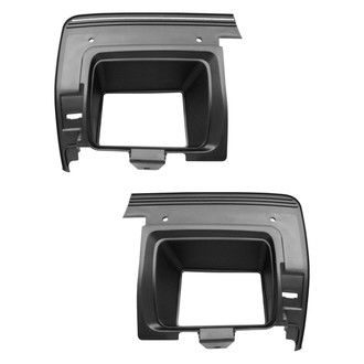 Sherman® - Front Driver and Passenger Side Tow Hook Cover Set (Value Line)
