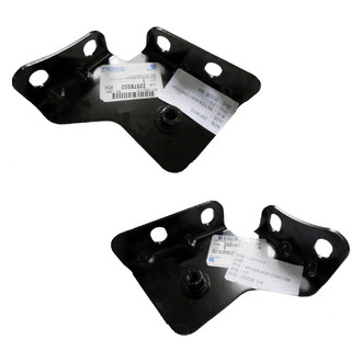 Sherman® - Front Outer Driver and Passenger Side Bumper Mounting Bracket Set (CAPA Certified)