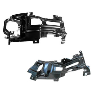 Sherman® - Front Outer Driver and Passenger Side Bumper Face Bar Bracket Set (Value Line)