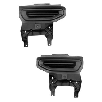 Sherman® - Front Driver and Passenger Side Fog Light Cover Set (Value Line)