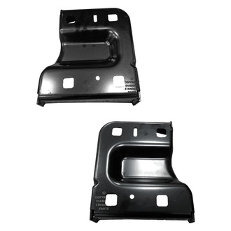 Sherman® - Front Inner Driver and Passenger Side Bumper Face Bar Support Brace Set (CAPA Certified)