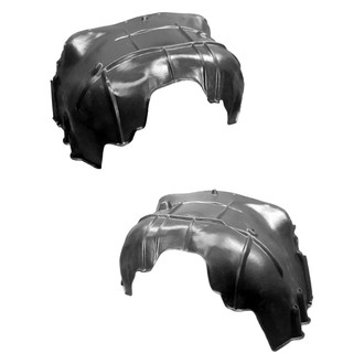 Sherman® - Front Driver and Passenger Side Fender Liner Set (Value Line)