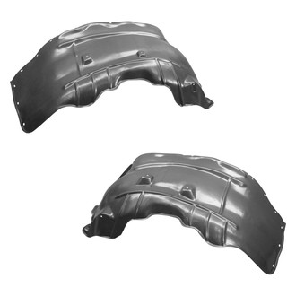 Sherman® - Front Driver and Passenger Side Fender Liner Set (Value Line)
