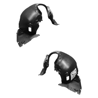 Sherman® - Front Driver and Passenger Side Fender Liner Set (Value Line)