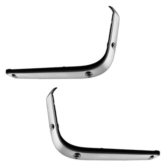 Sherman® - Rear Lower Outer Driver and Passenger Side Bumper Valance Set (Value Line)