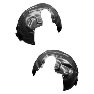 Sherman® - Front Driver and Passenger Side Fender Liner Set (Value Line)