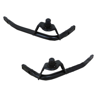 Sherman® - Upper Driver and Passenger Side Radiator Support Set (Value Line)