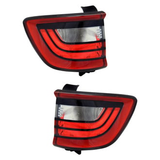 Sherman® - Driver and Passenger Side Outer Replacement Tail Lights (Value Line)