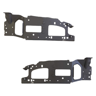 Sherman® - Rear Driver and Passenger Side Bumper Bracket Set (CAPA Certified)